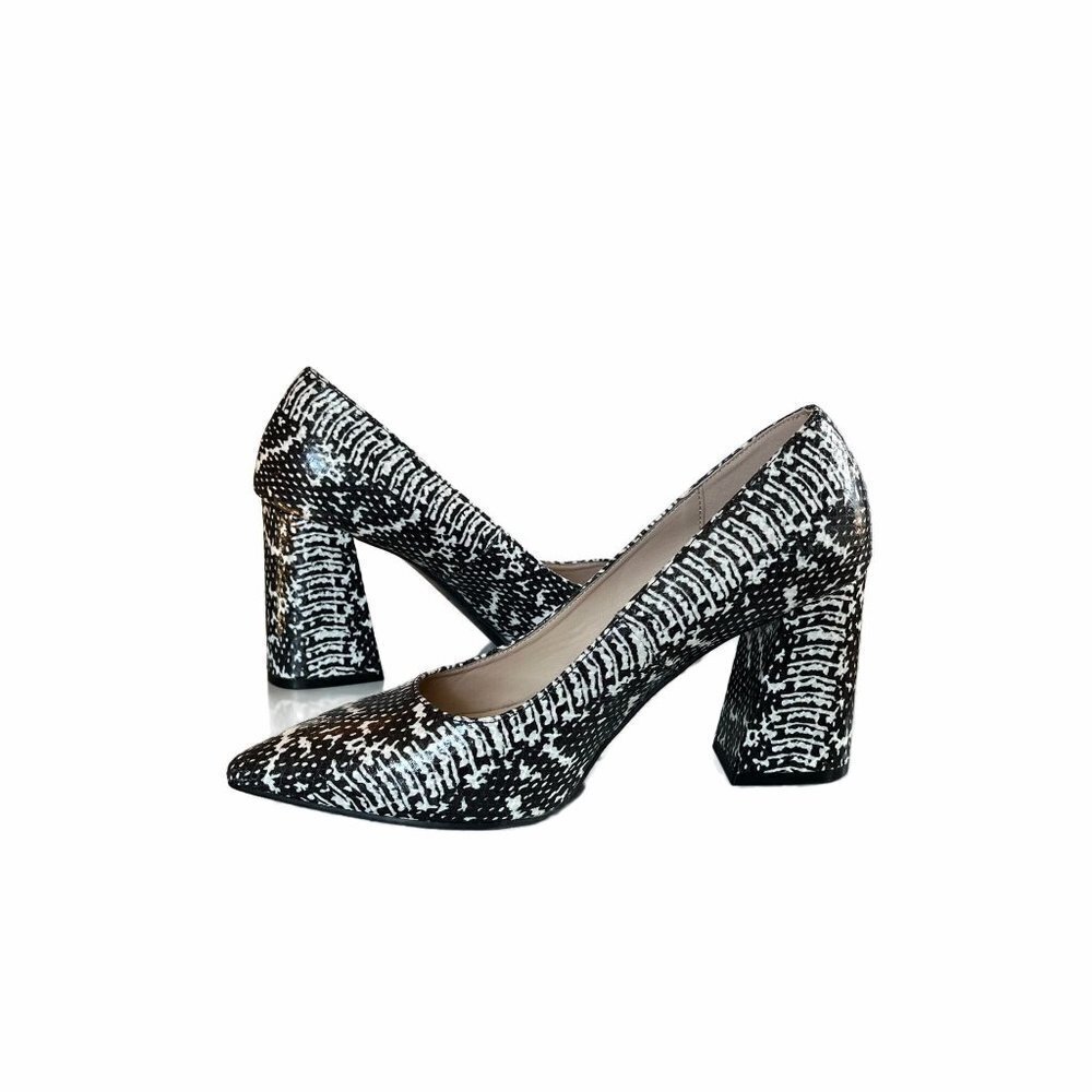 Chinese Laundry Black and White Heels